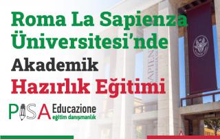 Roma La Sapienza Üniversitesi’nde Akademik Hazırlık Eğitimi